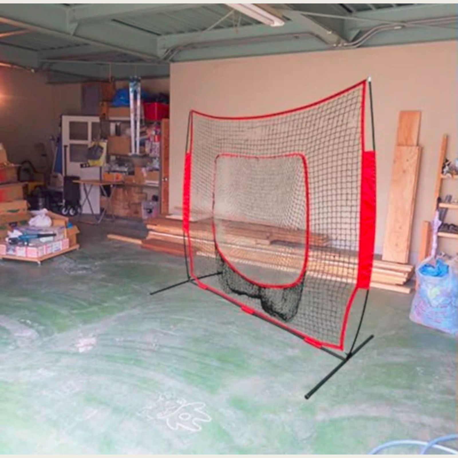 2667 野球 バッティング ピッチング 練習 ネット 軟式 硬式 ボールカゴ