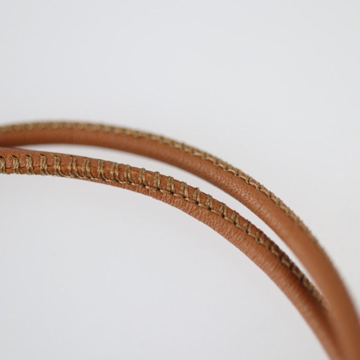 HERMES エルメス ネックレス ヴォースイフト ゴールド(ブラウン