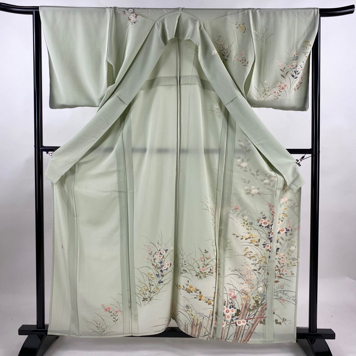 小紋 身丈159cm 裄丈64.5cm 正絹 美品 名品