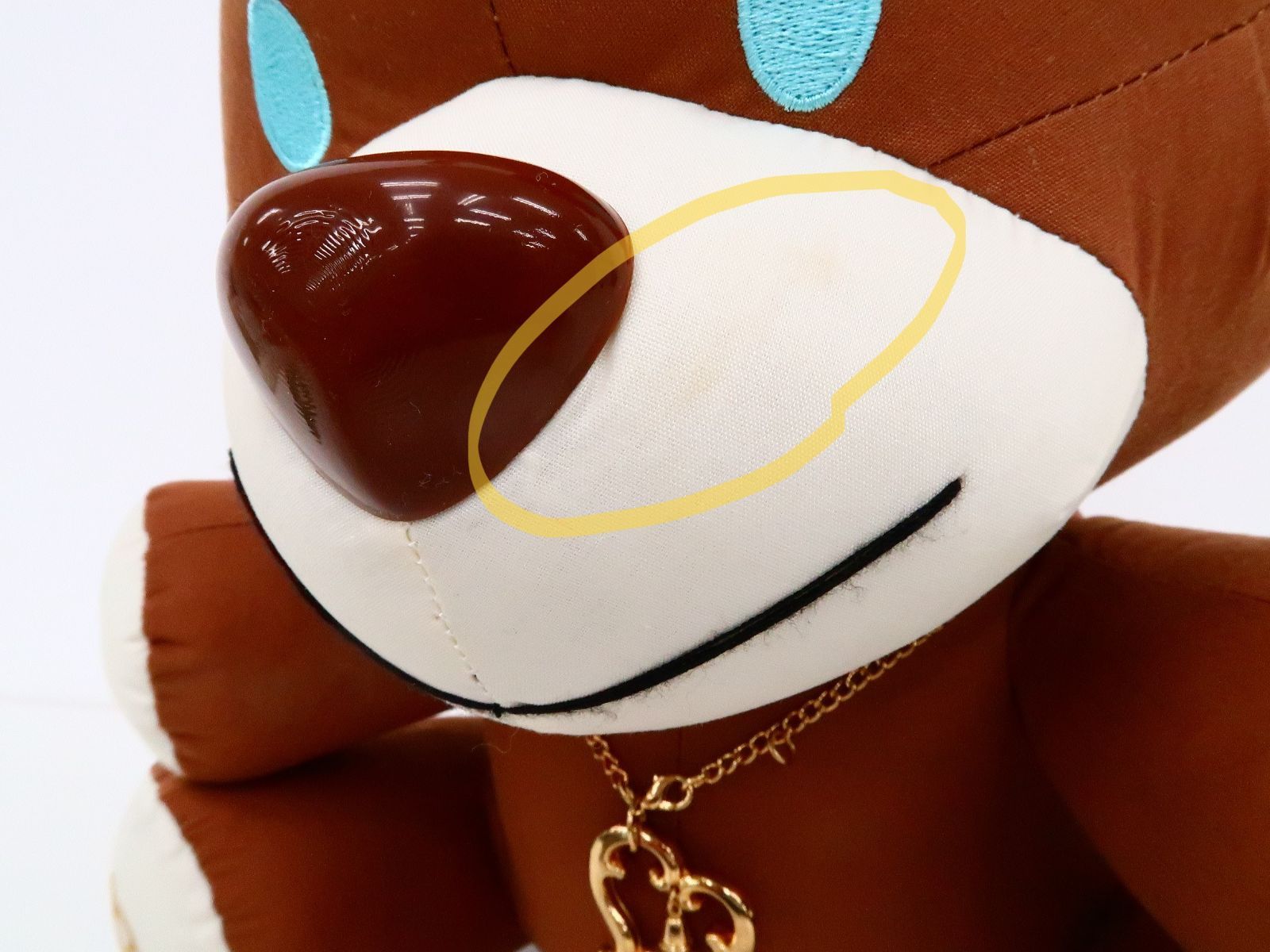 ぬいぐるみ　[美品] 鍵型ステッキチャーム＆虹いろクマクマぬいぐるみ 「マクロスF」 HAPPY 娘YEAR FESTIVAL マクロスF HAPPY 娘YEAR FESTIVAL 鍵型ステッキチャーム＆虹いろ