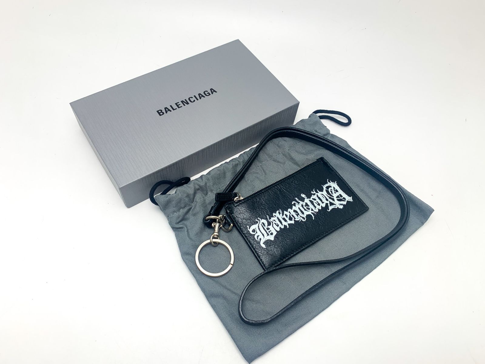 ◇バレンシアガ◇594548/レザー/ケース/小銭入れ/ブランド ◇バレンシアガ◇594548/PVC×レザー/コインケース/小銭入れ/ブランド