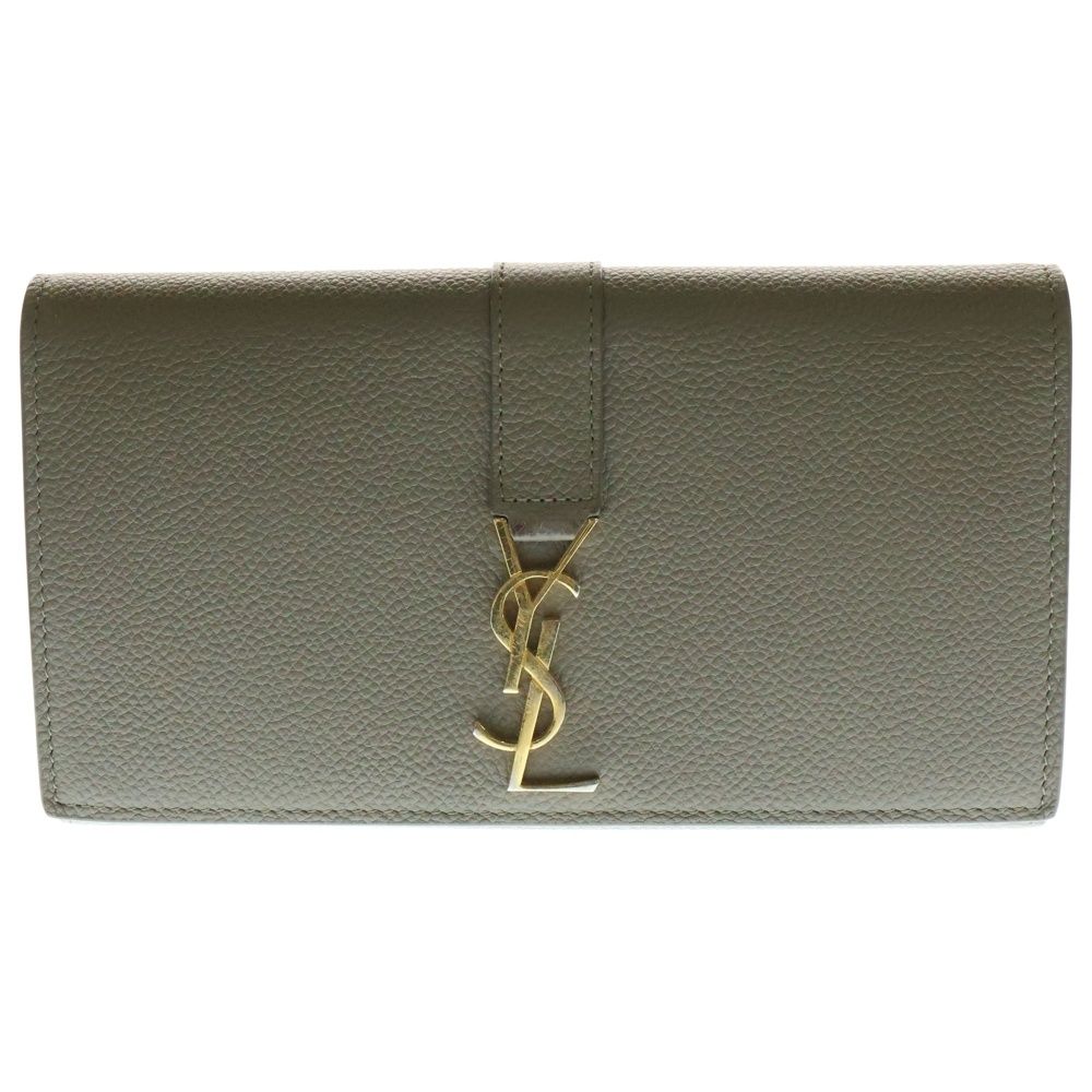 良品 イントレチャート】ボッテガ 長財布 オーストリッチレザー タグ