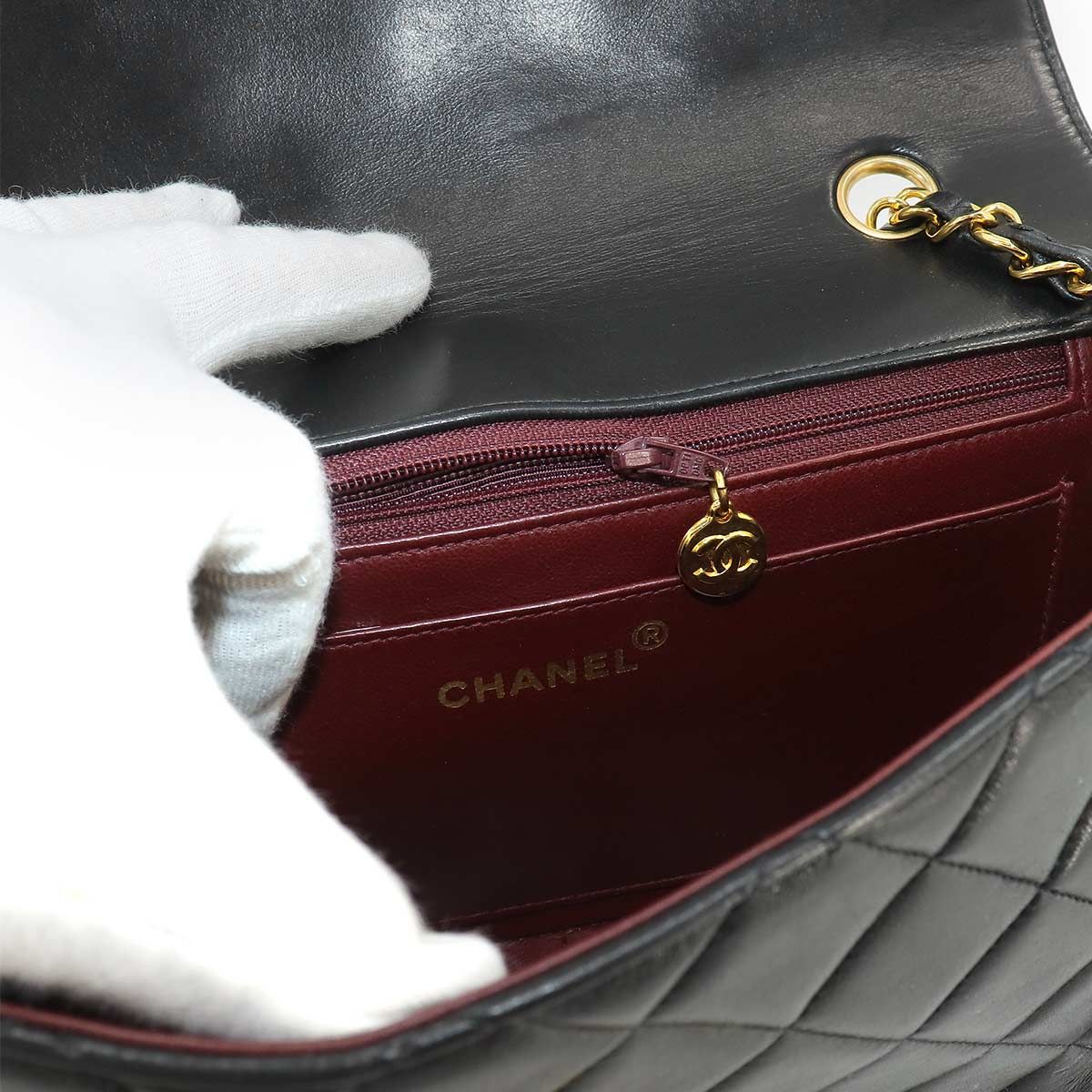 シャネル CHANEL ダイアナ マトラッセ 25 チェーン ショルダー