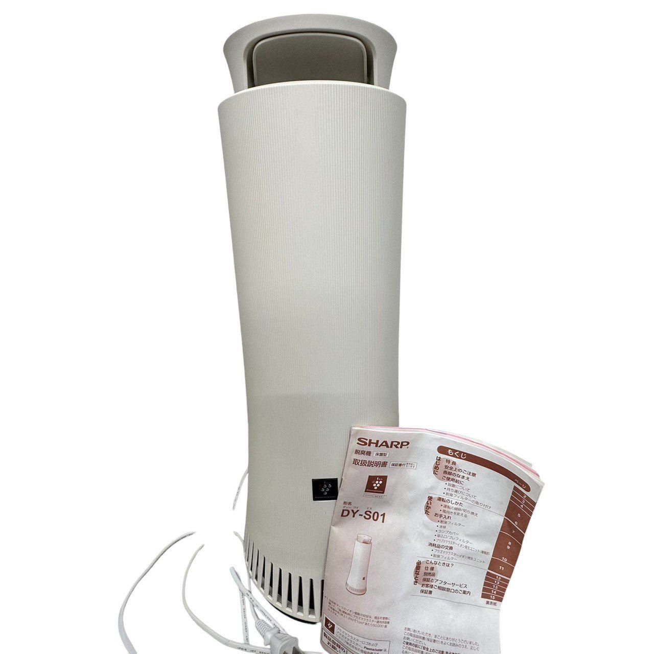 SHARP 脱臭機 DY-S01-W 2025年製 SHARP DY-S01-W WHITE 2025年製 SHARP 脱臭機 DY-S01-W ホワイト シャープ