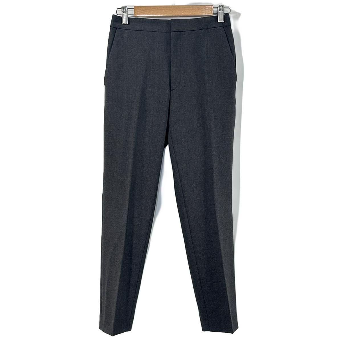 1度のみ美品☆ミューズPREMIUM WOOL スリットパンツ36
