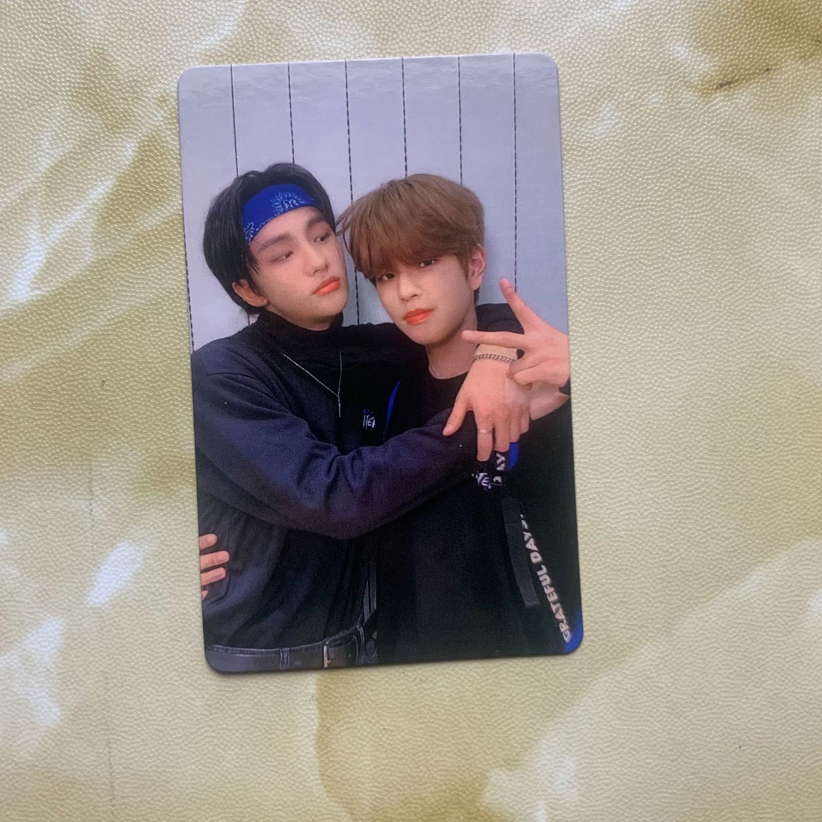 匿名配送 Stray Kids ヒョンジン-スンミン LEVANTER サノク 両面 トレカ