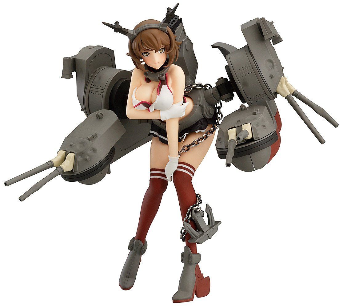 figFIX 艦隊これくしょん -艦これ- 陸奥 中破ver. ノンスケール ABS-PVC製 塗装済み完成品フィギュア