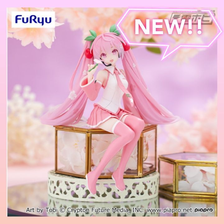 初音ミクシリーズ ぬーどるストッパーフィギュアー桜ミク2024