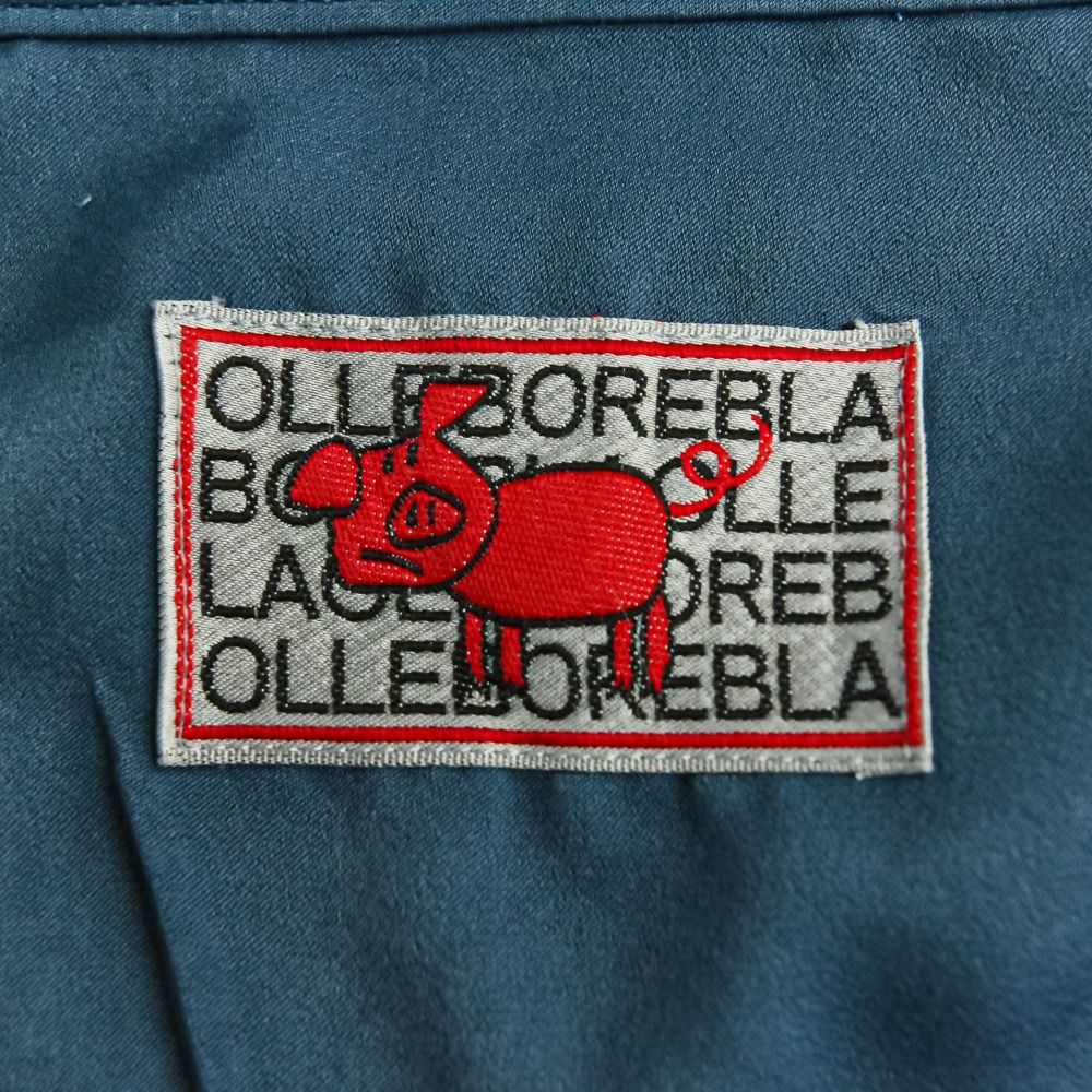 オレボレブラOLLEBOREBLA ブタ ペイズリー柄 シャツ オレボレブラ OLLEBOREBLA アルベロベロ ぶたさん コード