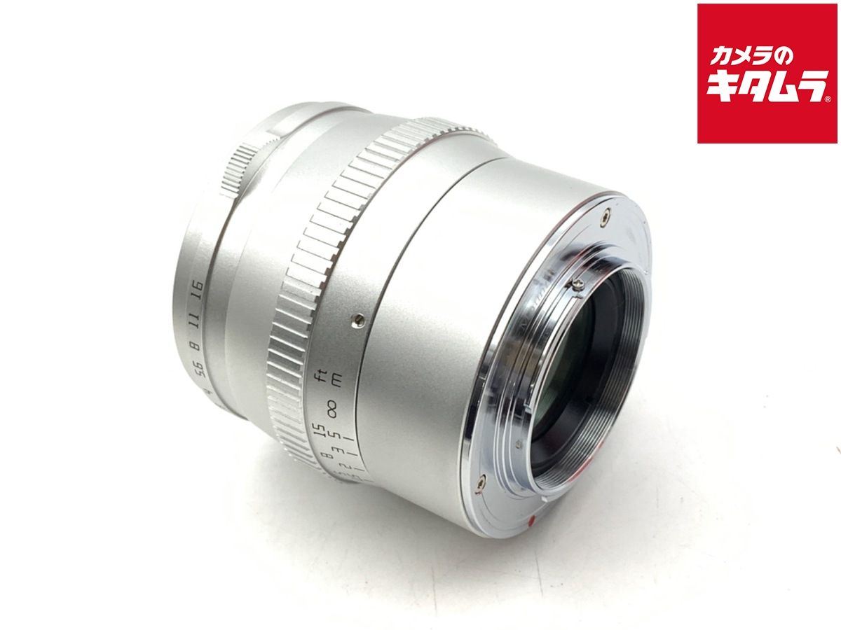 銘匠光学 TTArtisan 50mm f|1.2 C マイクロフォーサーズ用 シルバー