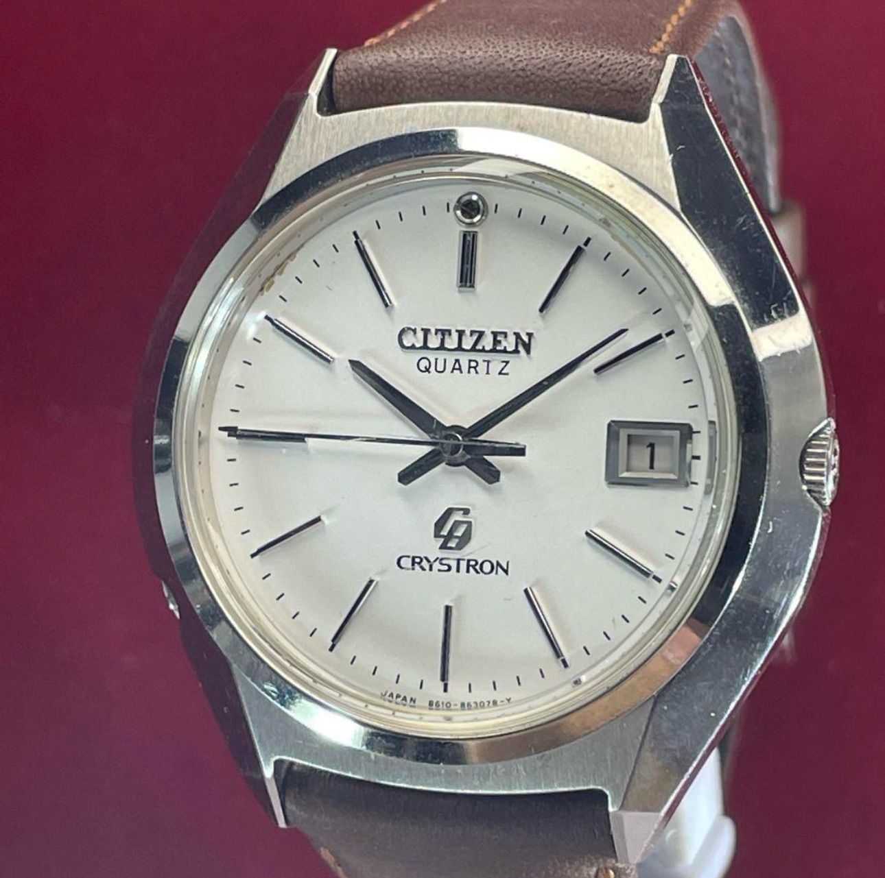 2025年最新作が続々入荷中！ 70s CITIZEN クリストロン 初期型 電池交換済 腕時計 人気アイテムお得に購入！