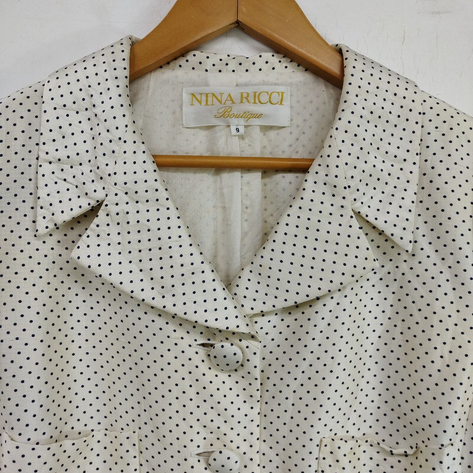 NINA RICCI boutique ニナリッチ セットアップ スーツ ジャケット