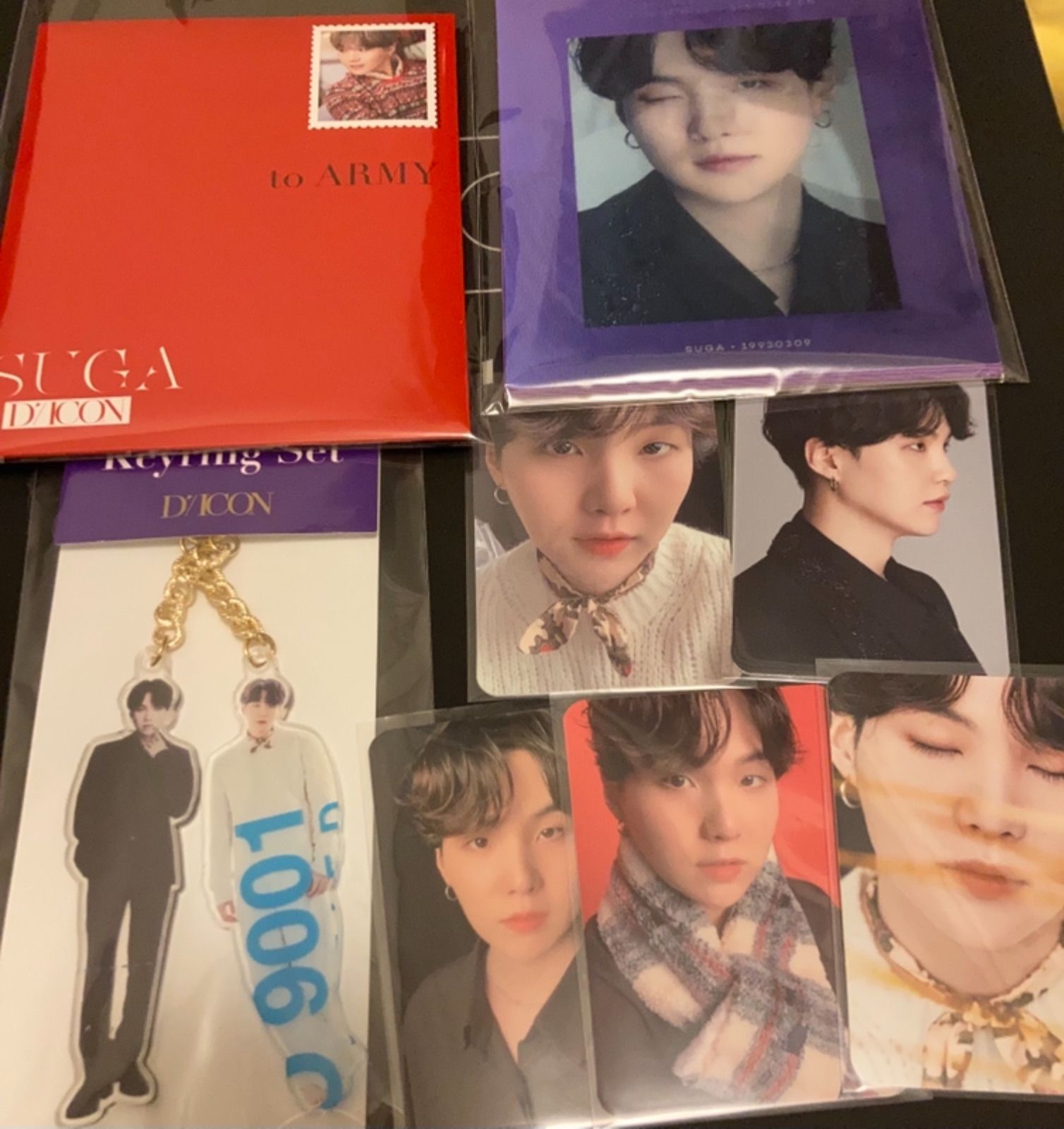 DICON こめ BTS BEHIND&GOSE ON 付属品セット ユンギ SUGA