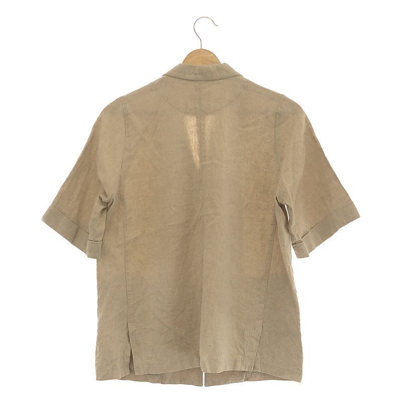 foufou / フーフー | 2022SS | linen one button jacket リネン