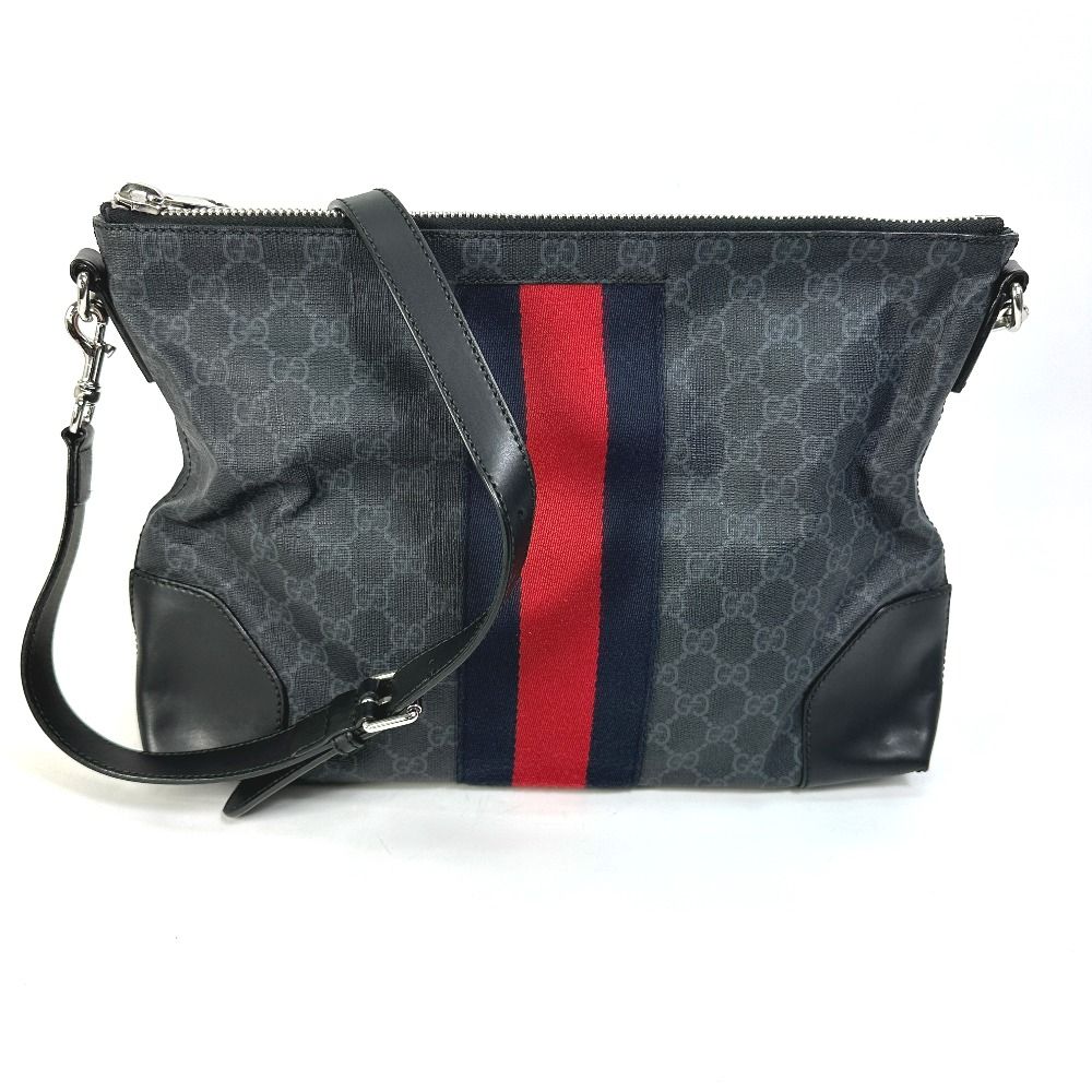 GUCCI グッチ ショルダーバッグ GGスプリーム シェリー 474139 PVC