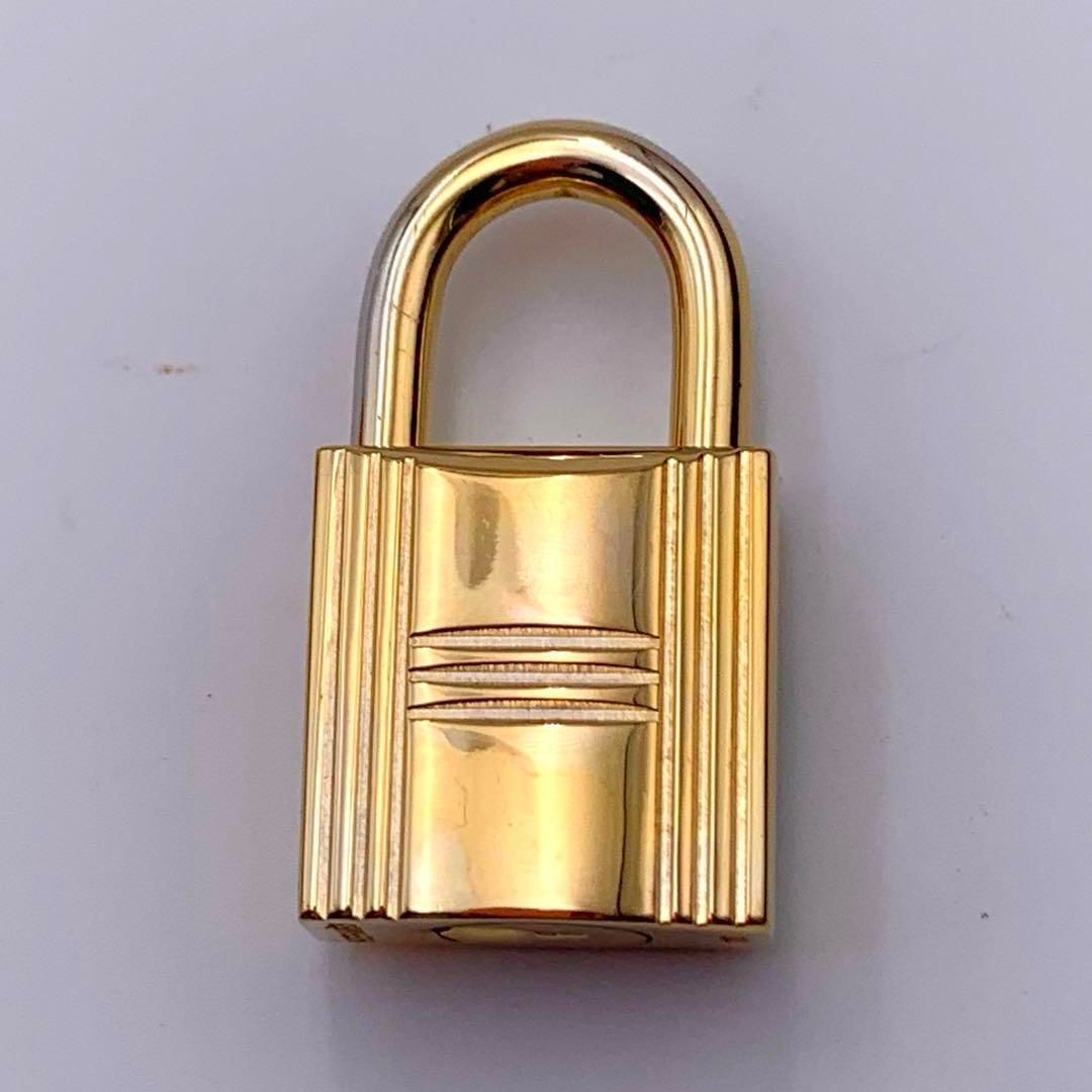 HERMES エルメス カデナ　24Kメッキ　No.60 60番　鍵付き HERMES エルメス カデナ 24Kメッキ No.60 60番 鍵付き △HERMES