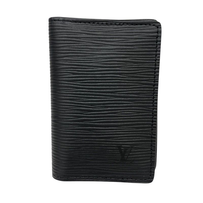 LOUIS VUITTON ルイ ヴィトン オーガナイザー ドゥ ポッシュ M60642 カードケース エピレザー メンズ エピ ノワール 黒 ブラック レディース