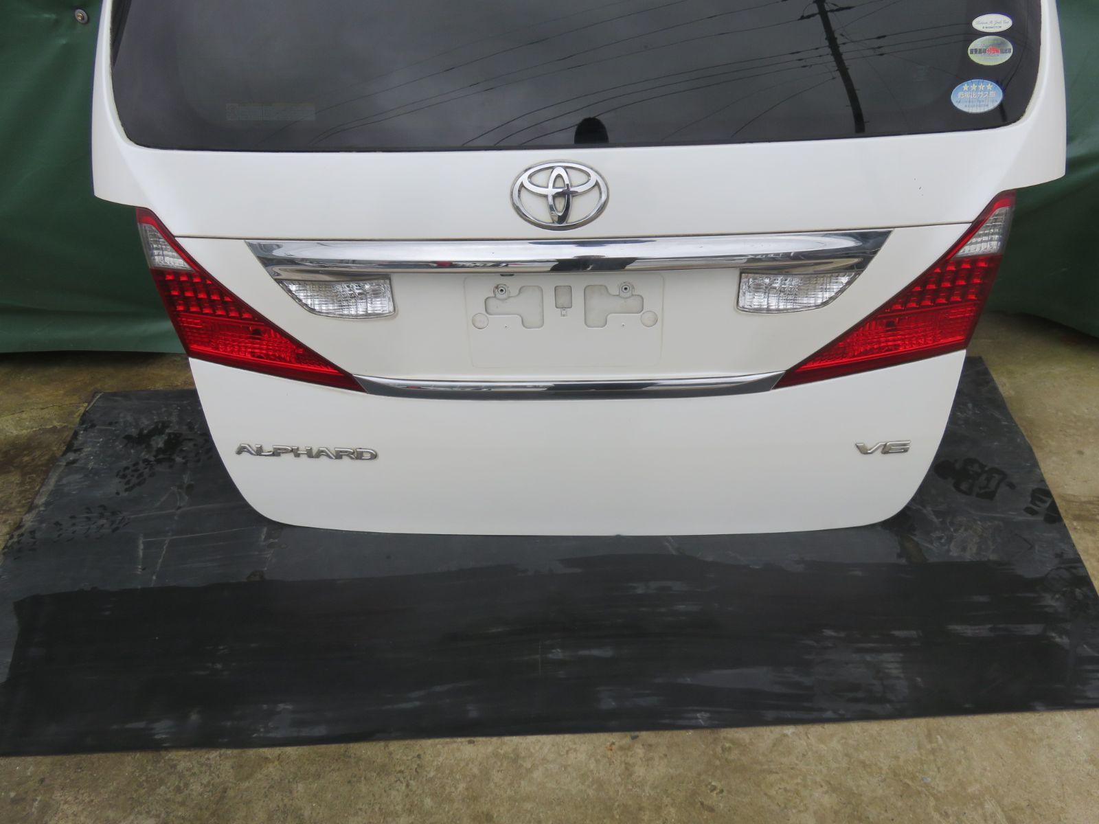 SFC2621 アルファード ANH20W ANH25W GGH20W GGH25W 前期 純正 バックドア リアゲート トランク ハッチバック 070 パールホワイト