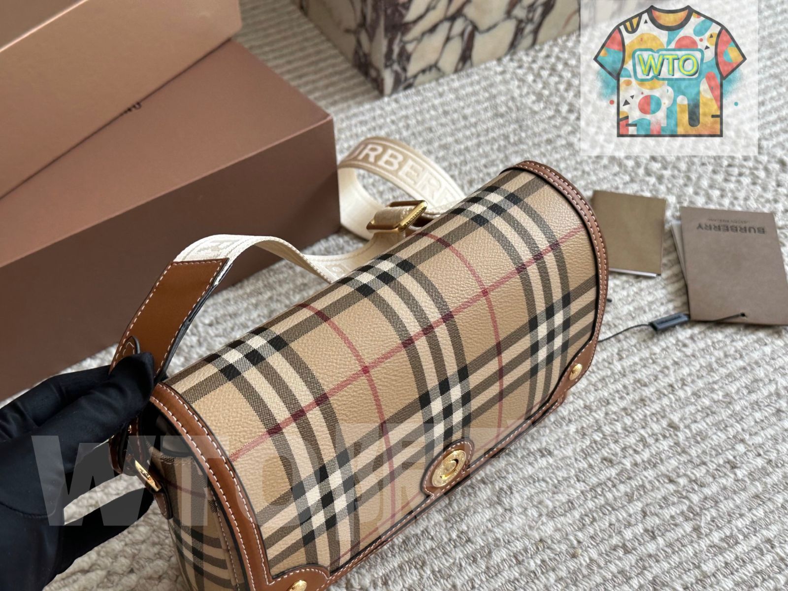 BURBERRY ダレス バック ホースロゴ ヴィンテージ キャメル 今日WTO】Burberry バーバリー クラシック メッセンジャーバッグ