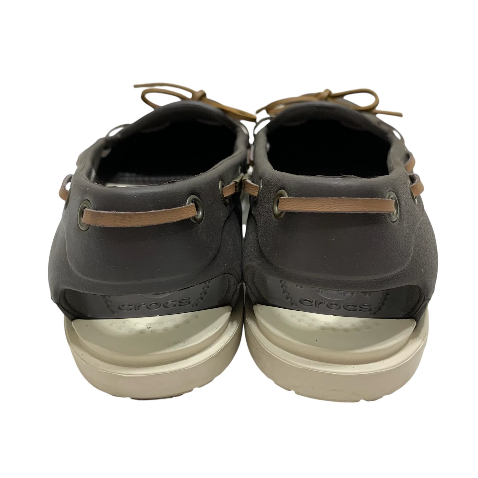 【美品】クロックス (23) ドライビングシューズ フラットシューズ 希少 美品】クロックス (23) ドライビングシューズ フラット サンダル