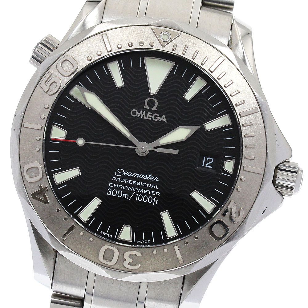 ベビーグッズも大集合 2230.50 OMEGA オメガ シーマスター300 自動巻き WGベゼル 300M