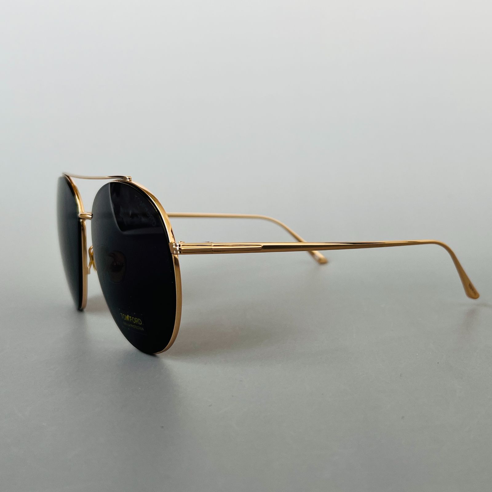 サングラス トムフォード TOM FORD ティアドロップ ゴールド グレー 