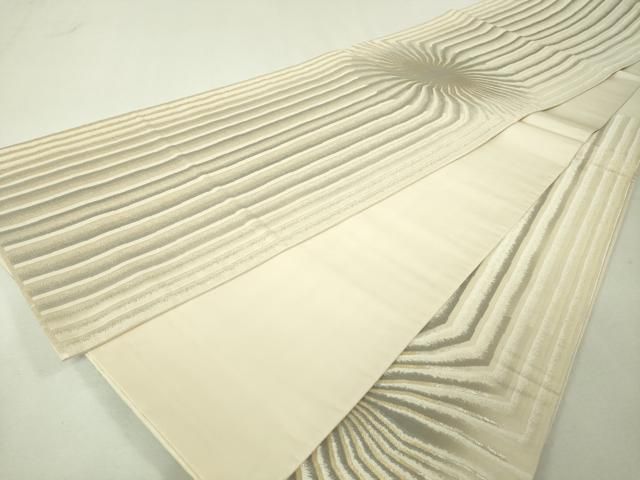 平和屋本店□極上 西陣の名門 加納幸謹製 六通柄袋帯 吉祥文 金銀糸