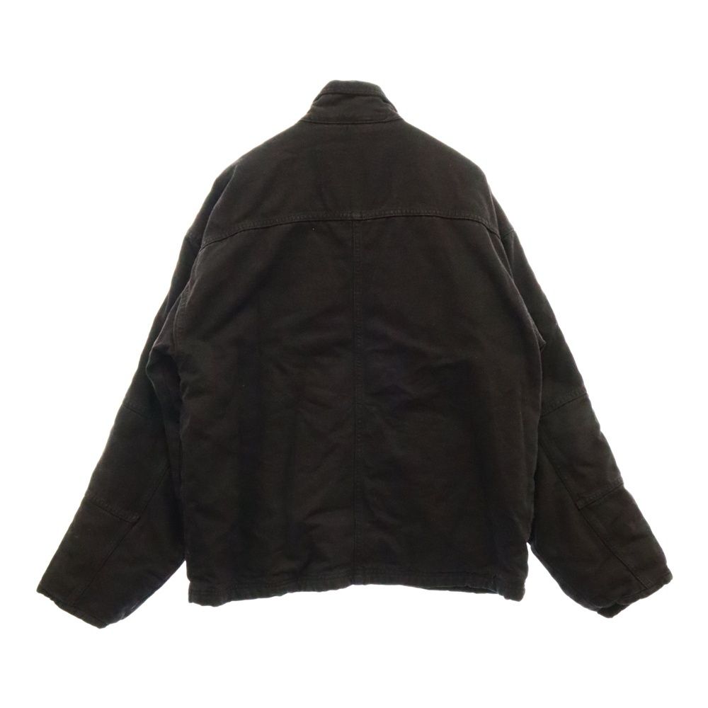 STUSSY (ステューシー) SHOP JACKET WASHED CANVAS トーン ウオッシュ キャンバス ショップ ジャケット115589  - メルカリ