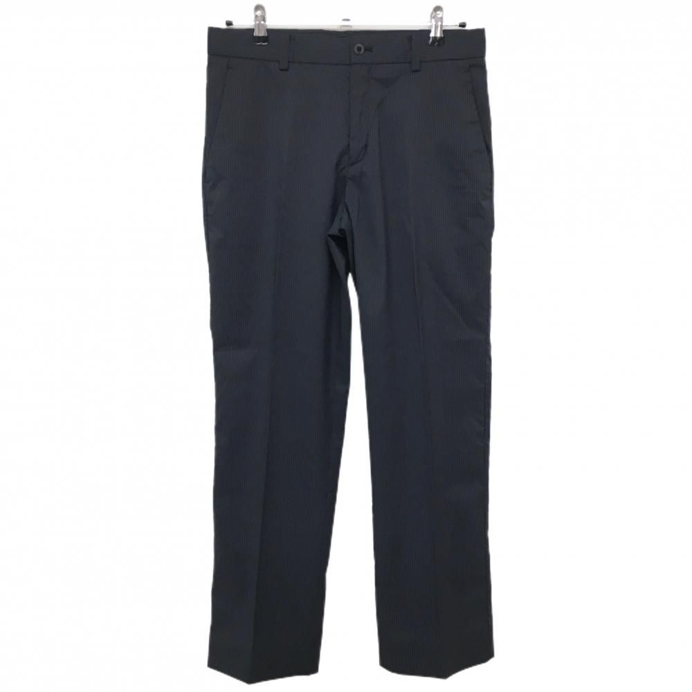 SALE5％OFF【超美品】ナイキ パンツ 黒×ダークグレー ストライプ シンプル DRY-FIT メンズ 31 L ゴルフウェア NIKE