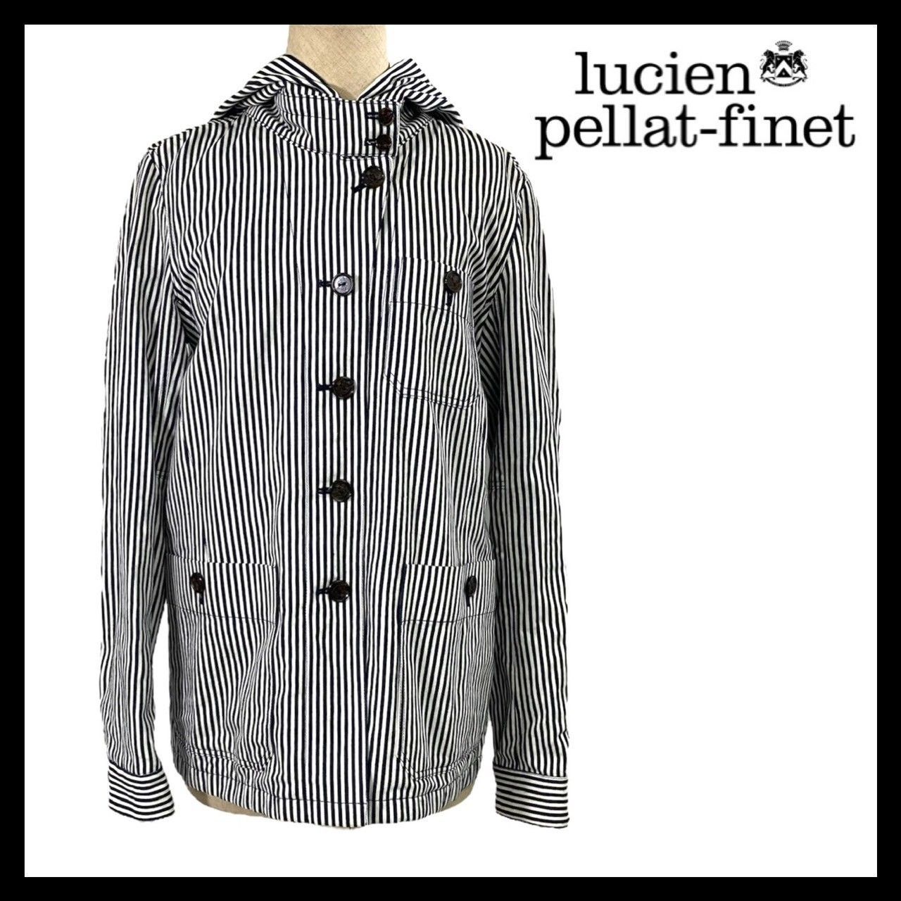 lucien pellat-finet】スカル刺繍 ジャンパー サイズ S 綿 ホワイト/白 
