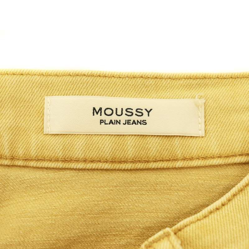 マウジー MOUSSY PLAIN JEANS COLOR STRAIGHT パンツ デニム