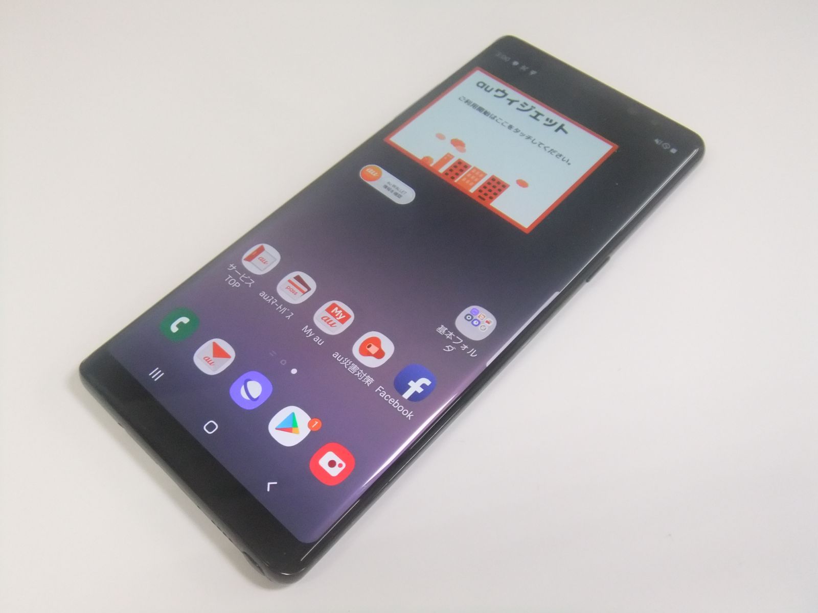 中古 Galaxy Note8 ミッドナイトブラック au - 通販 - pinehotel.info