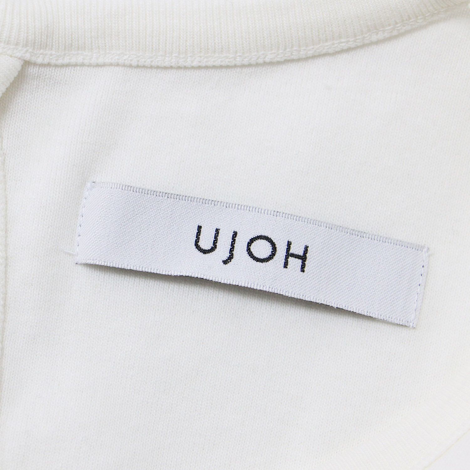 美品 Ujoh ウジョー タンクトップ ホワイト 白 サイズ:2(M) 23春夏 