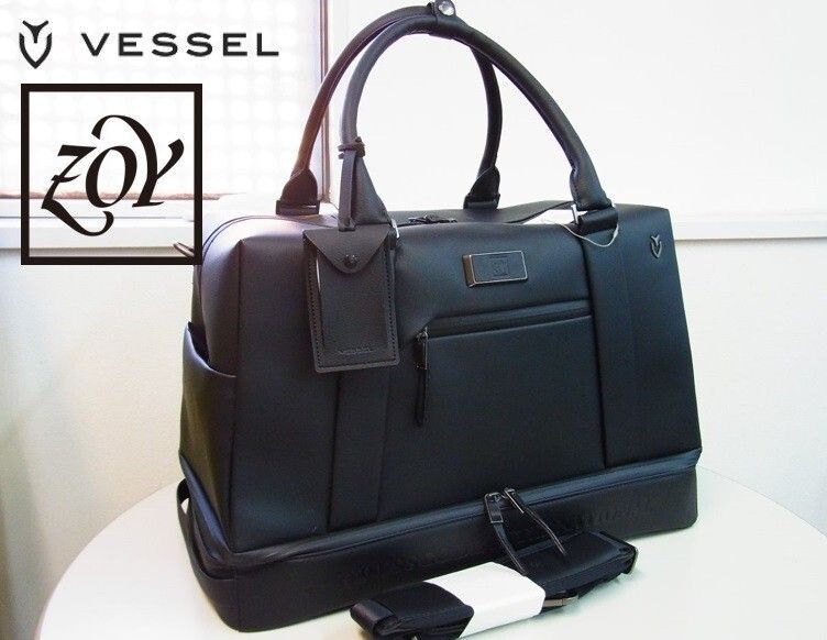 国内正規品☆ZOY×VESSEL ゾーイ別注 ベゼル☆35th記念コラボ 2way ボストンバッグ【071789856】マットブラック黒【本物保証】50個限定生産  - メルカリ