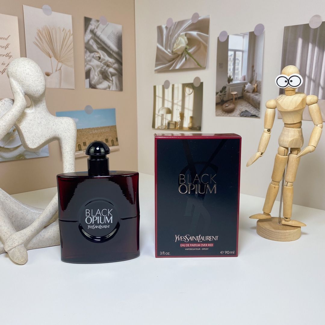 イヴサンローラン ブラック OP オーバー レッド オーデパルファム 90ml YVES SAINT LAURENT BLACK OPIUM OVER RED EDP