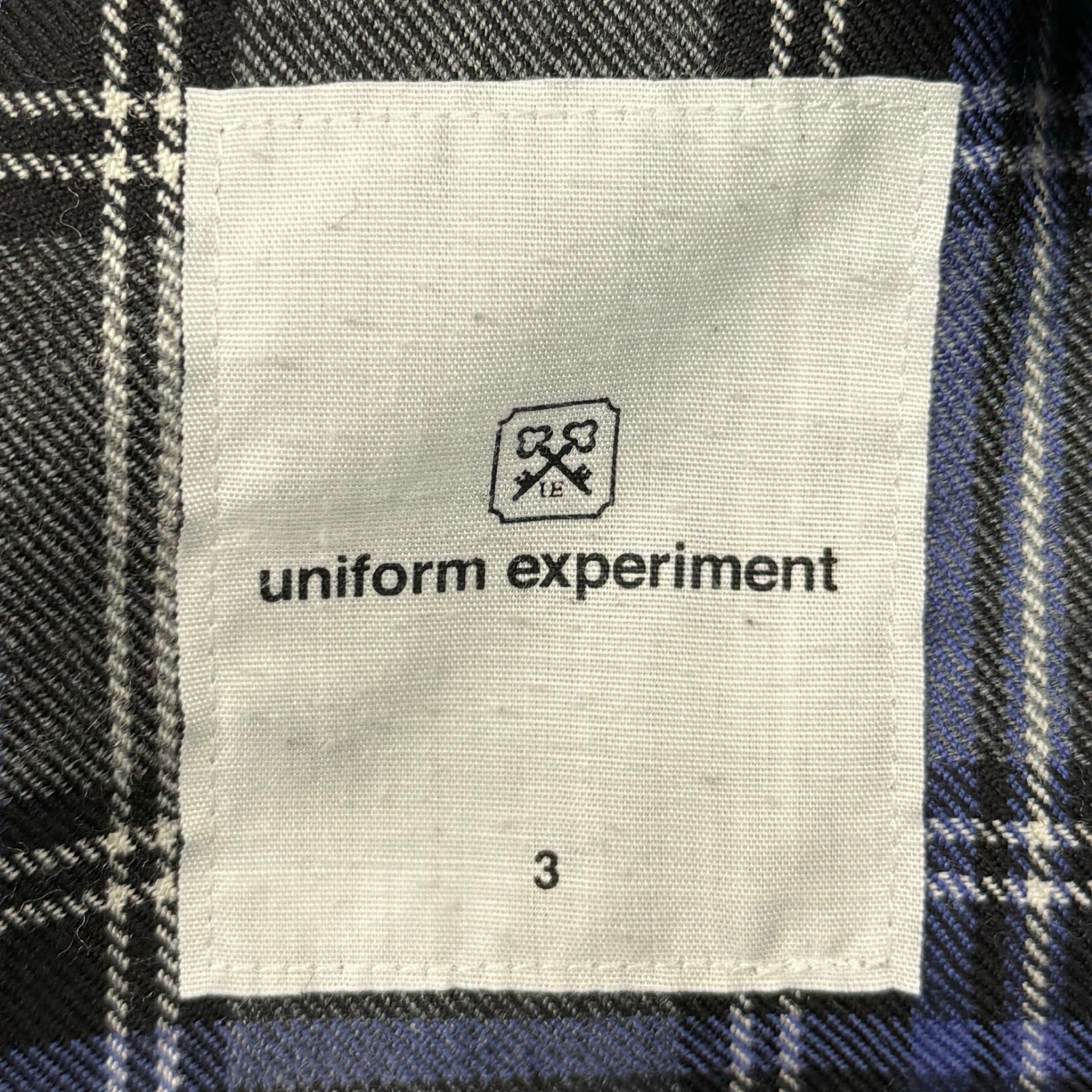 定価42900円 新品 uniform experiment 23AW ZIP WORK JACKET UE-232000 