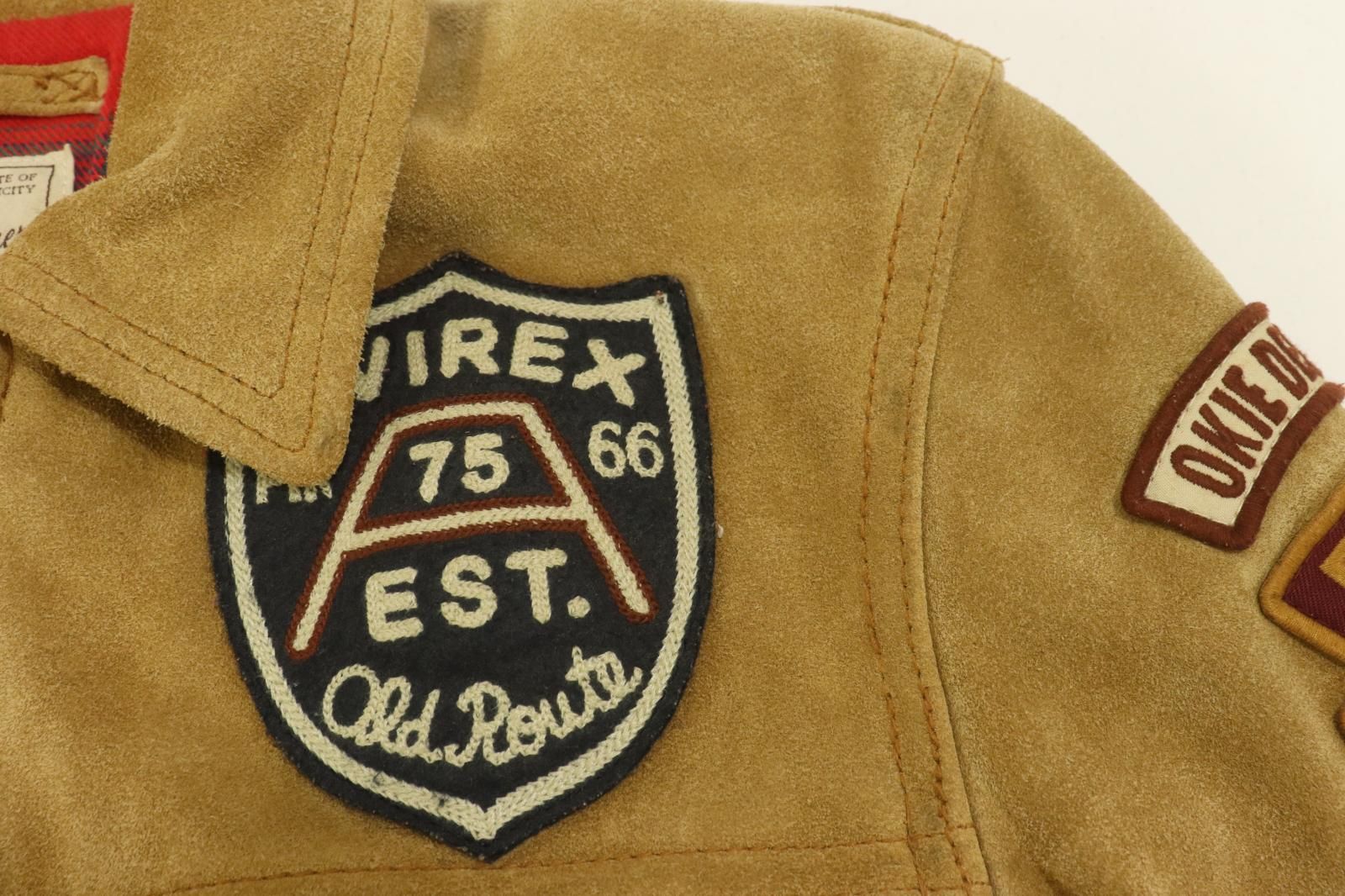 AVIREX メンズレザージャケット