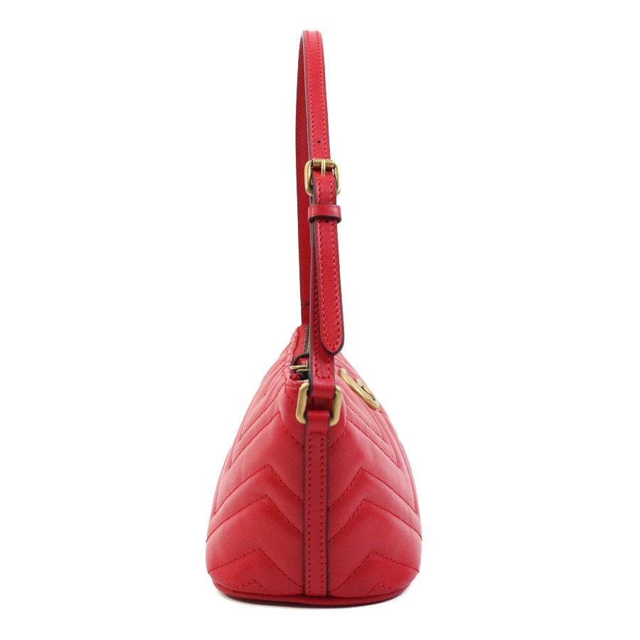 グッチ GUCCI ショルダーバッグ GGマーモント 739166 - メルカリ 