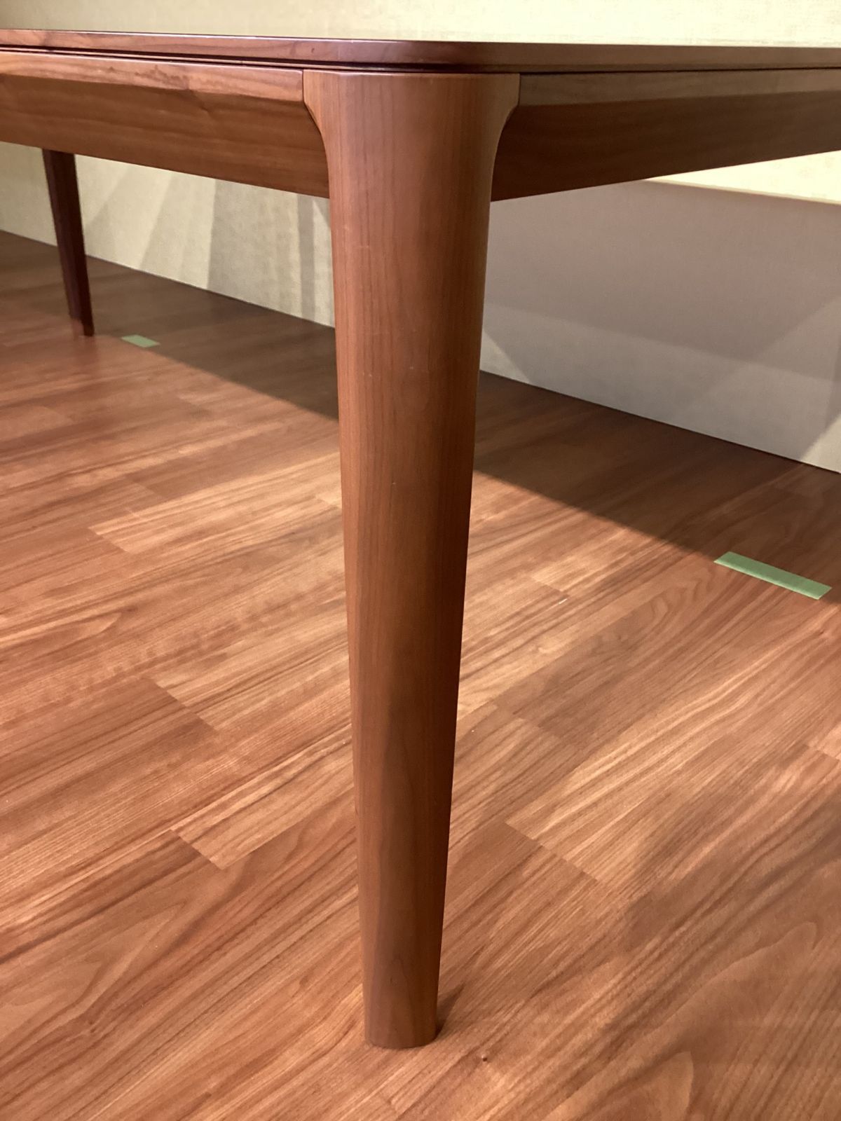 家具ユーズド家具 カンディハウスチャレンジダイニングテーブル210×95
