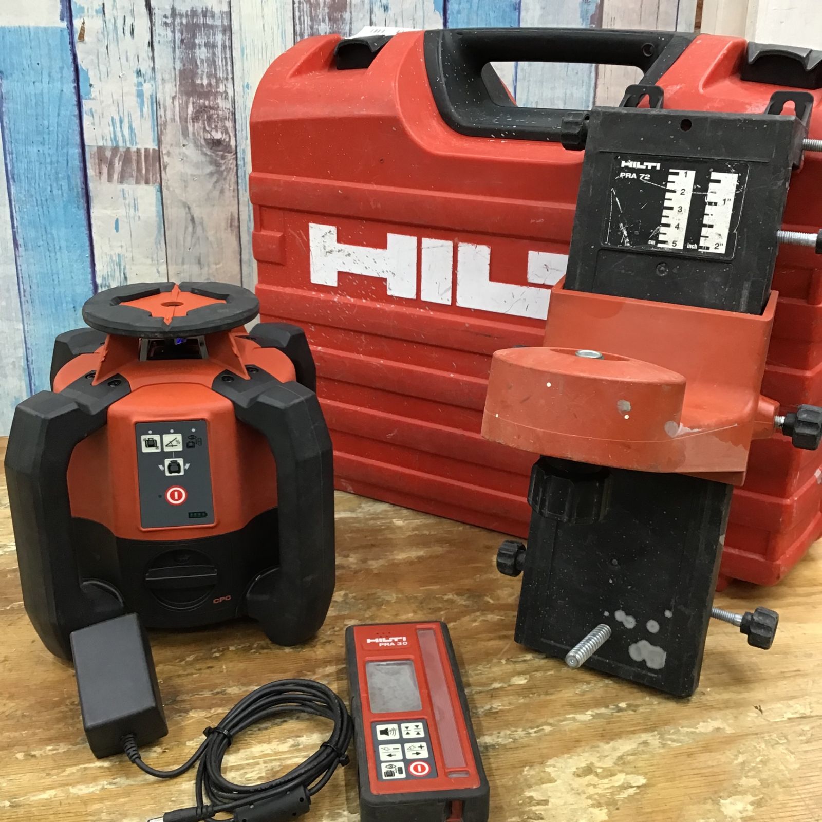 HILTI/ヒルティ 回転レーザー PR30-HVS PRA72付属 受光器ホルダー欠品 未校正【柏店】 - メルカリ