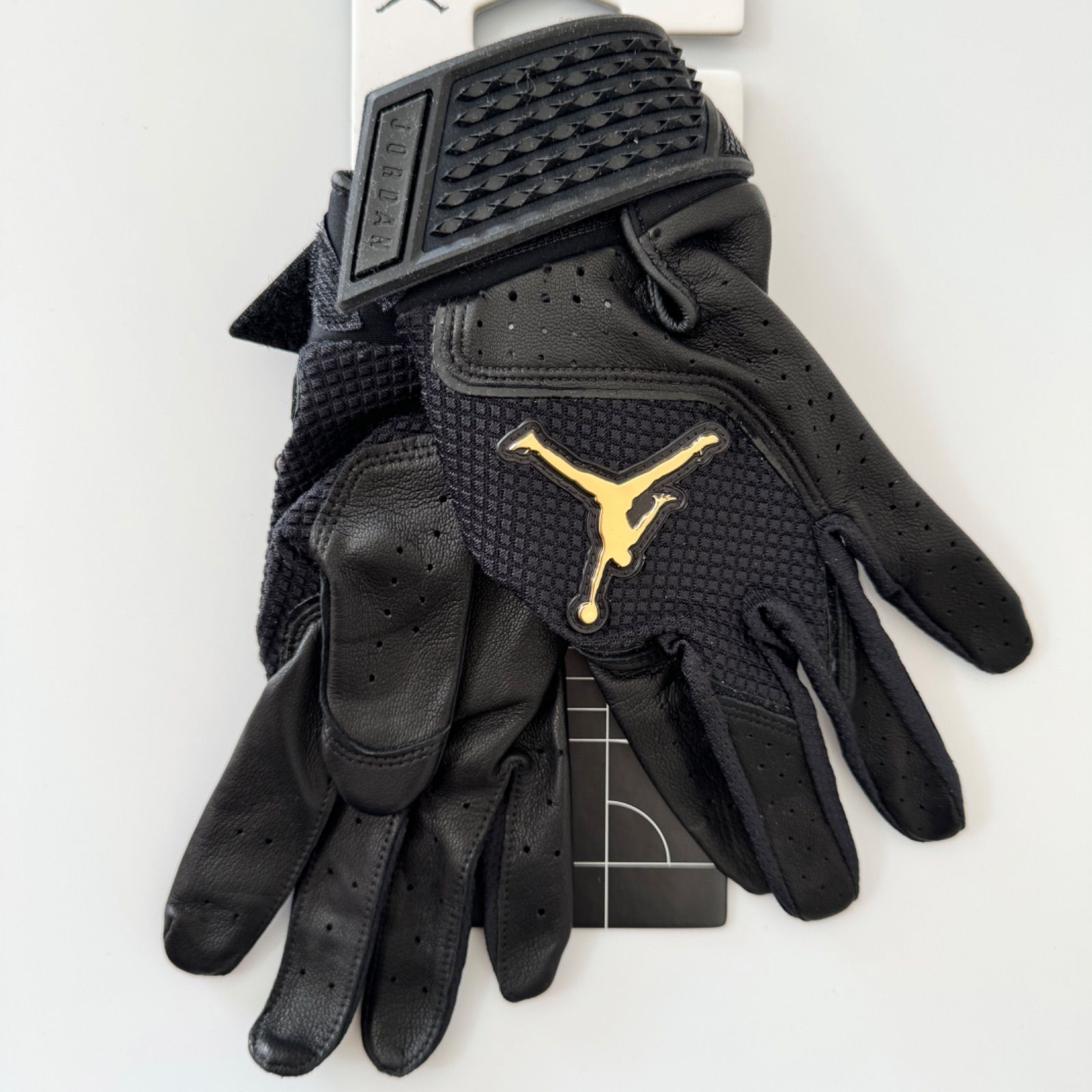 ジョーダン ナイキ バッティンググローブ フライエリート 上位モデル ブラック×ゴールド