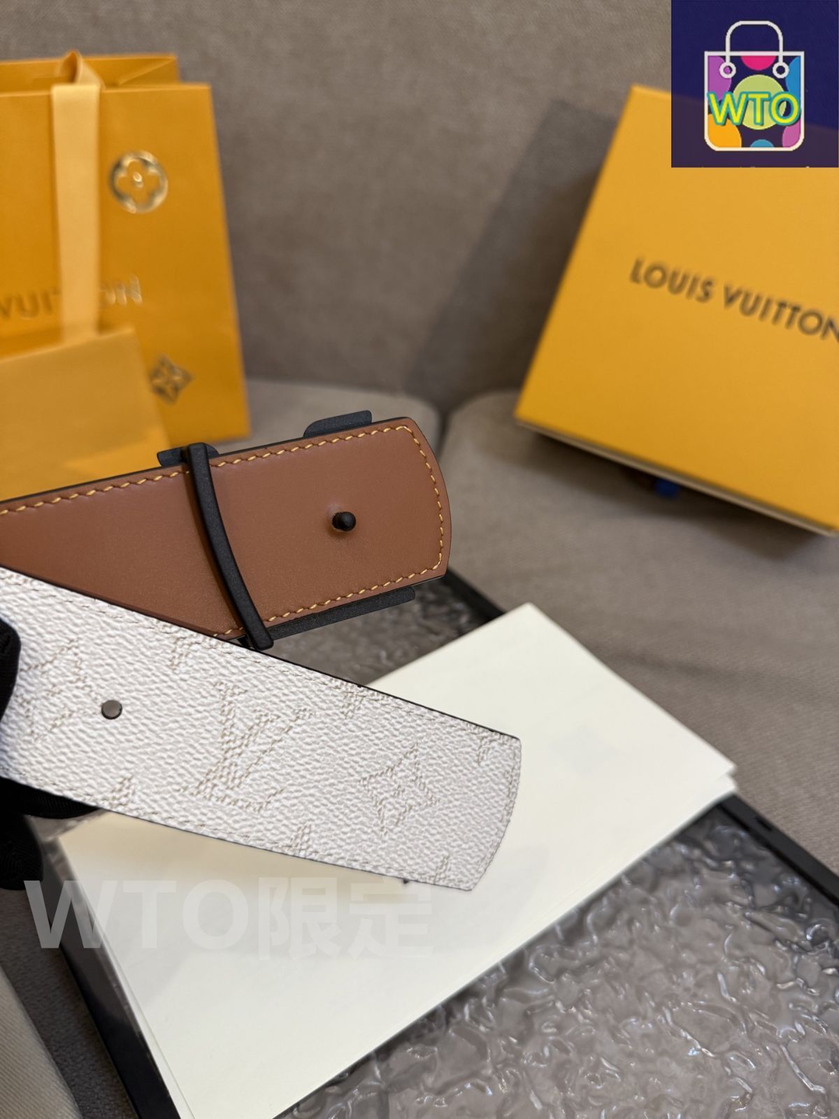 LOUIS VUITTON ルイヴィトン ベルト ディメンション リバーシブル louis-vuitton--