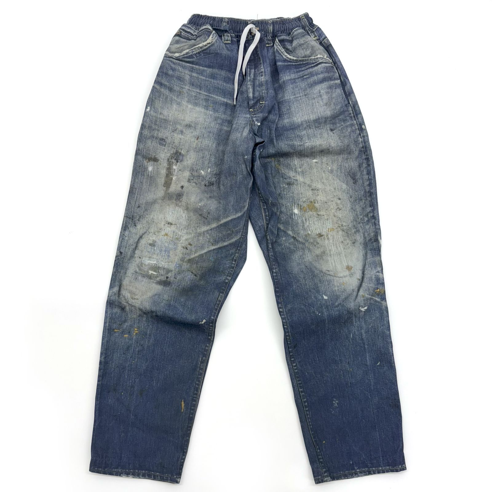 Fake Vintage Denim Easy Pants usアス 三軒茶屋 US 三軒茶屋 'Fake Vintage Denim Easy Pants Type-47'フェイク