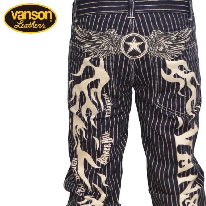 バンソン VANSON SP-B-38 デニムパンツ ジーンズ ウォバッシュ色