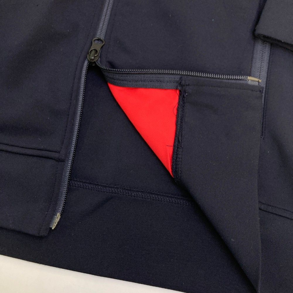 サイズ：S BRIEFING GOLF ブリーフィング ジップジャケット ネイビー系