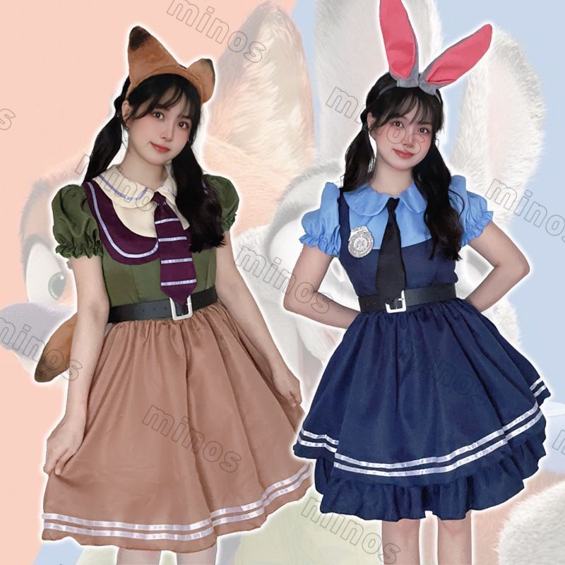 コスプレ 衣装 ステージ衣装 ハロウィン ズートピア ジュディ