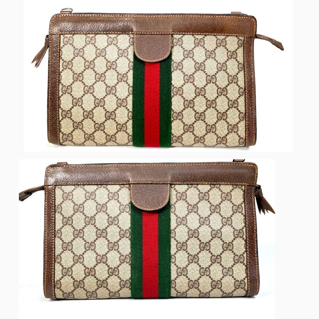 GUCCI】グッチ シェリーライン GG柄 スプリーム 2Way バッグ - メルカリ