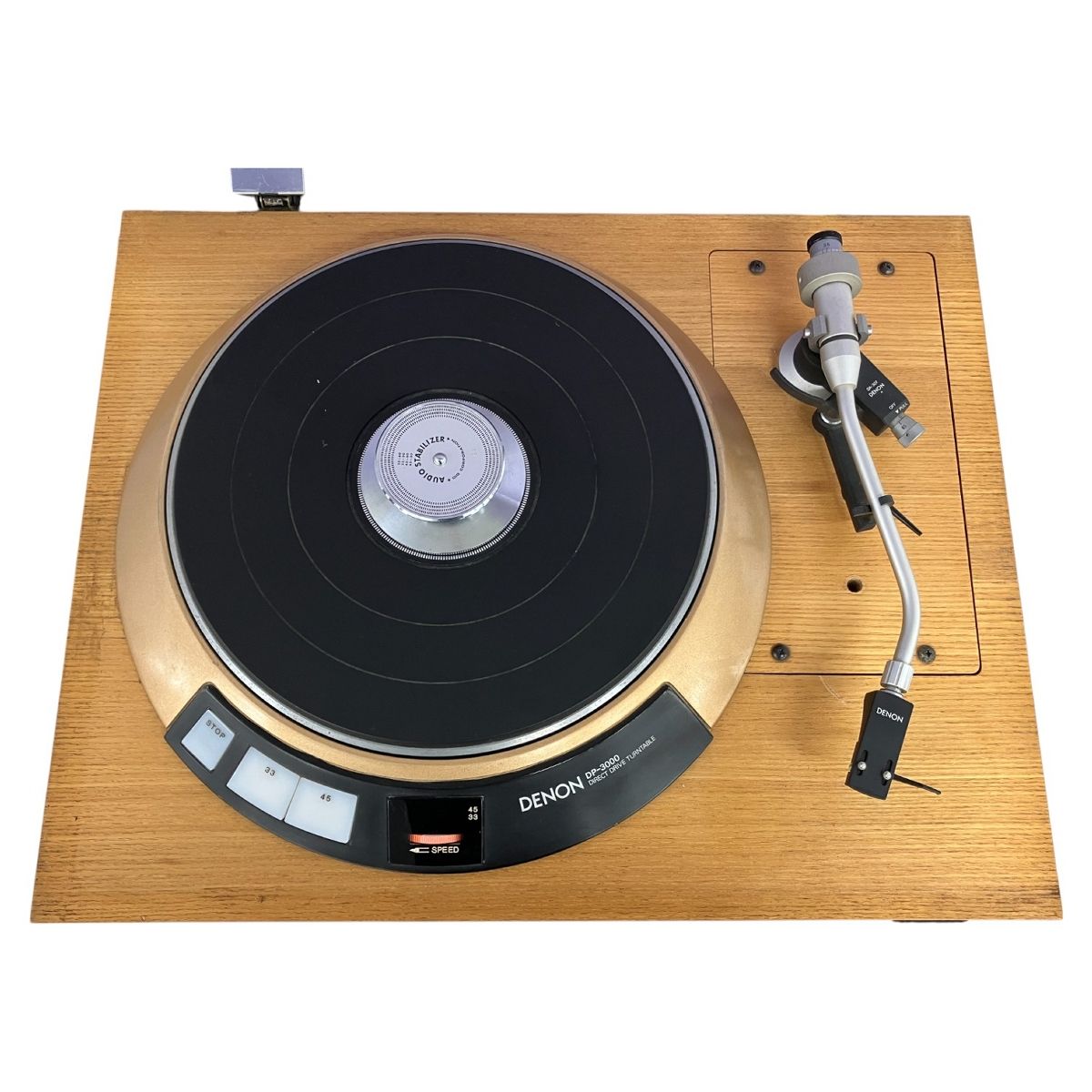 【良品】DENON ターンテーブル DP3000 DA307 DK100G DENON デノン DP-3000 ターンテーブル DA-307 トーンアーム DK