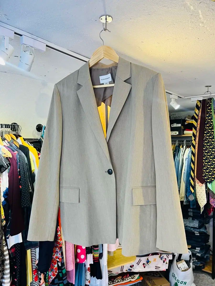 Club Monaco クラブモナコ ポリエステル スパン糸 ジャケット 韓国製