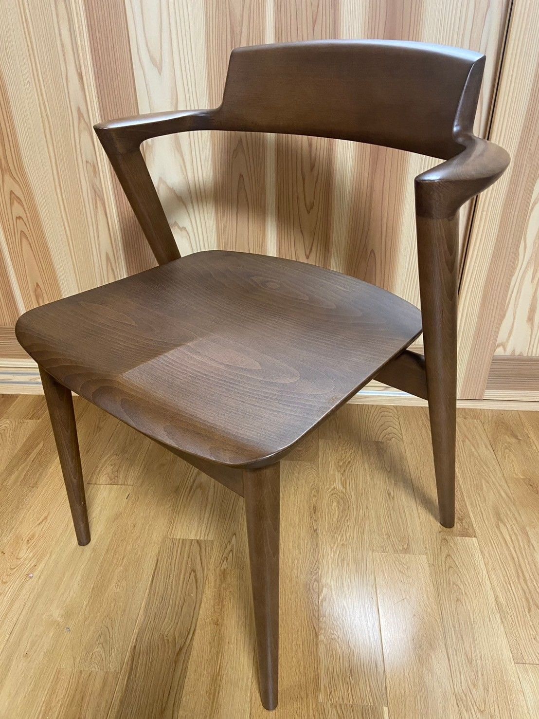 8096【美品】 HIDA / 飛騨産業 SEOTO セミアームチェア ダイニング